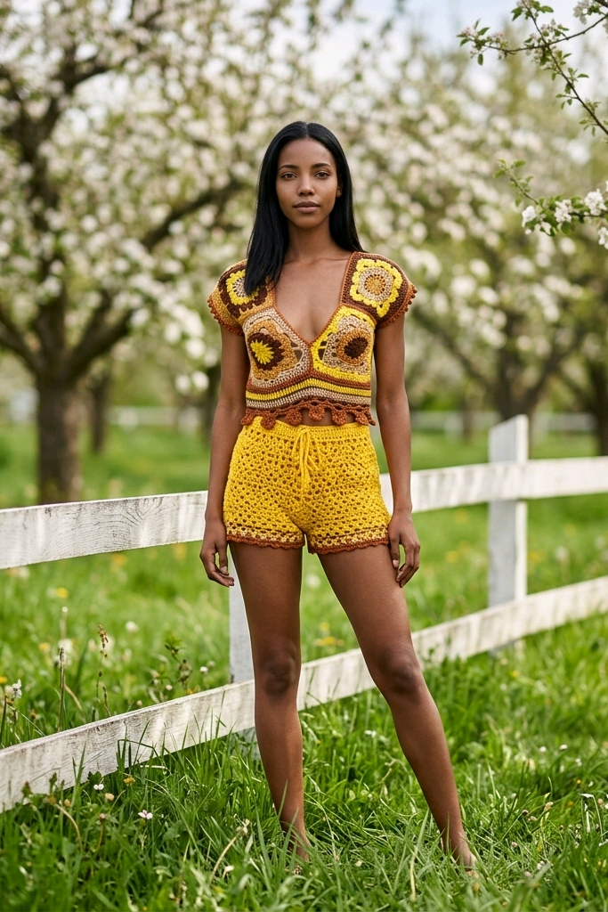 Floral Crop Top