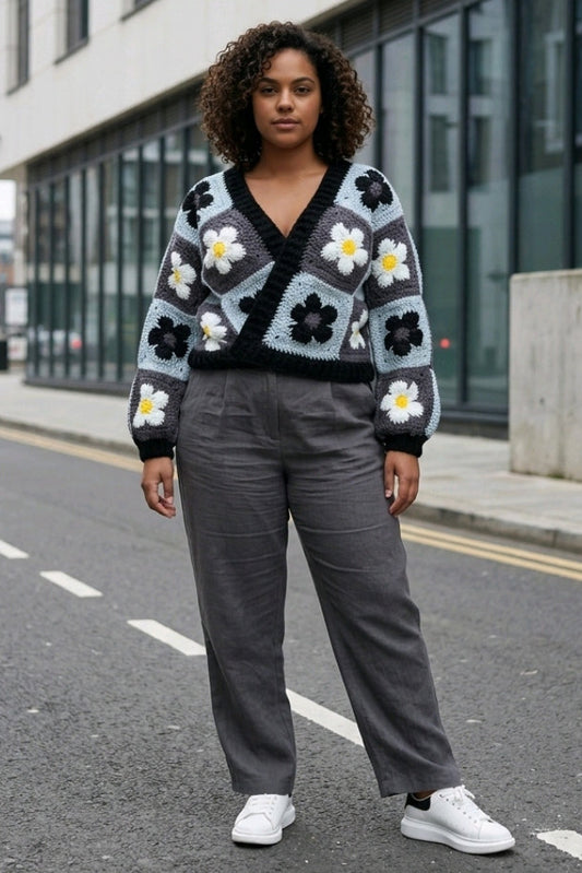 Flower Power Cardigan Wrap