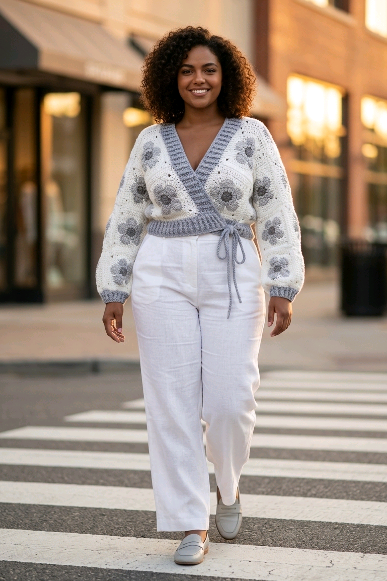 Flower Power Kimono Wrap