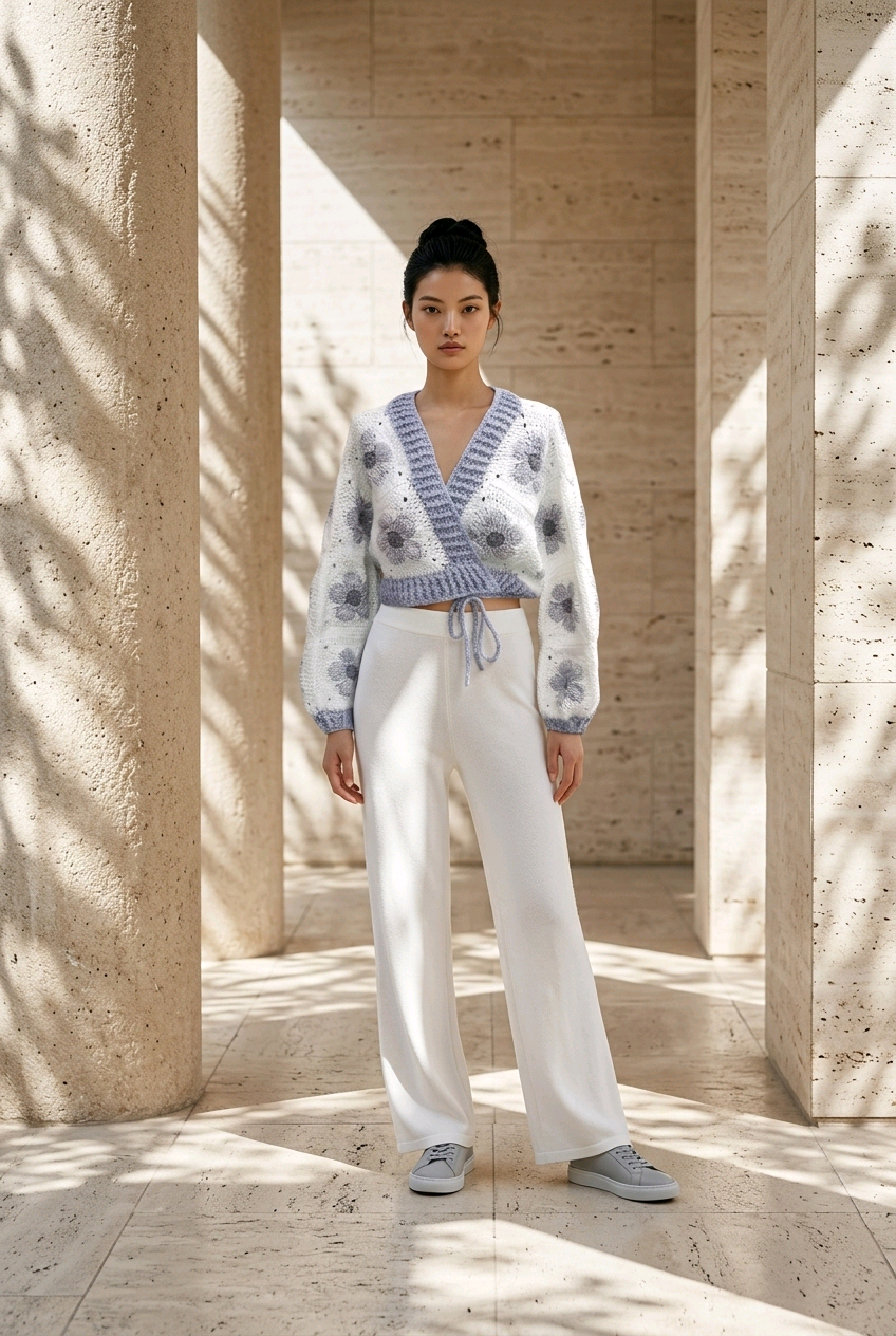 Flower Power Kimono Wrap