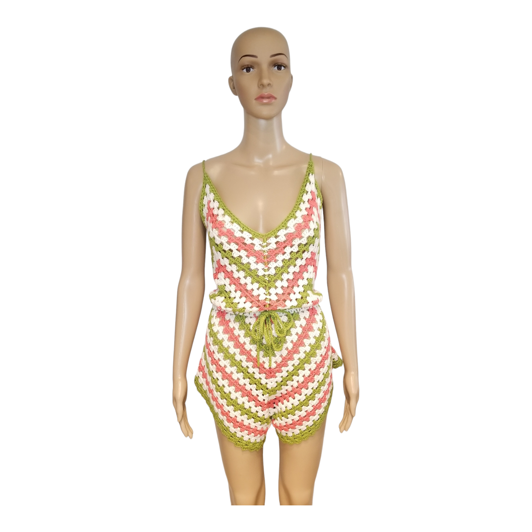 Geometric Romper