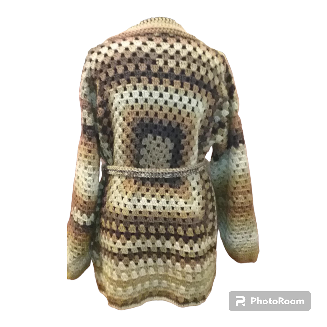 Geometric Cardigan