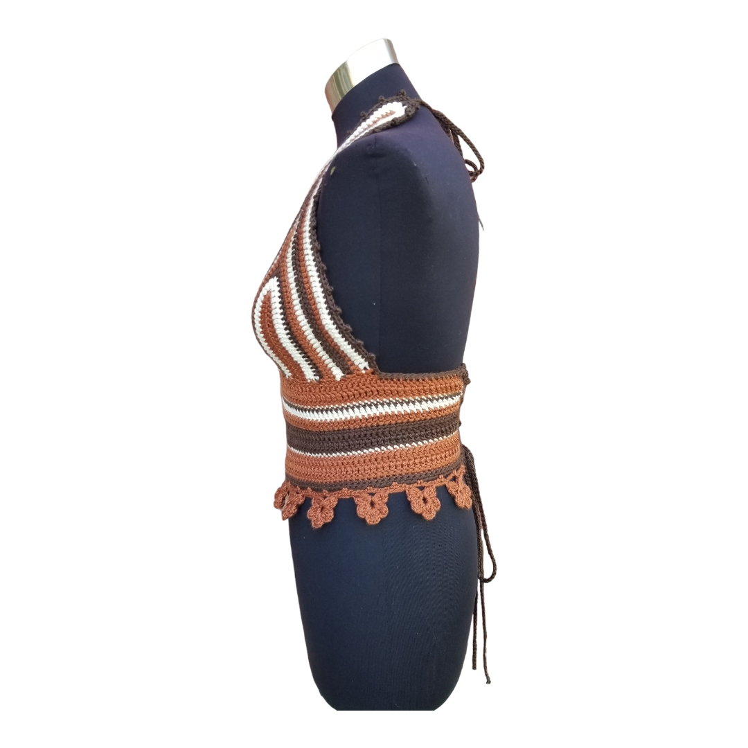 Hippie Striped Halter