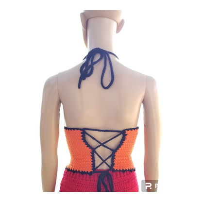Jack-O-Lantern Halter