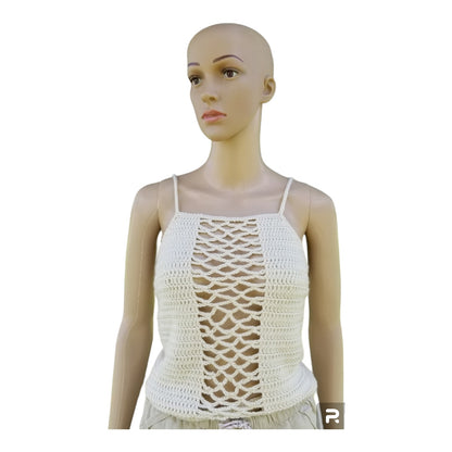 Lattice Tank Top
