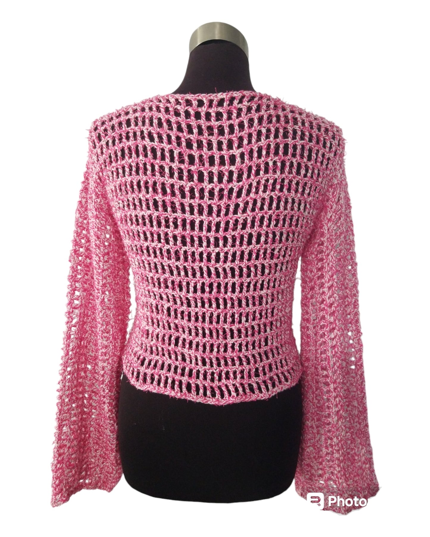 Mesh V-Neck Top