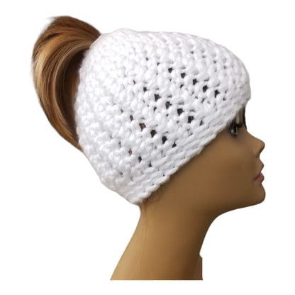 Messy Bun Beanie