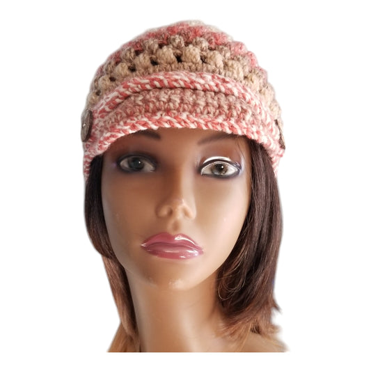 Puffy Newsboy Cap