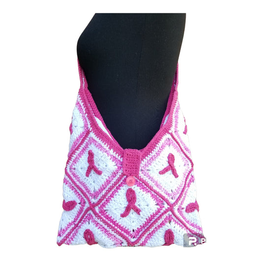 Pink Ribbons Shoulder Bag