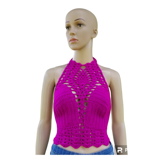 Reverse Pineapple Halter