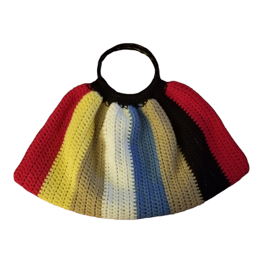 Ribbed Satchel