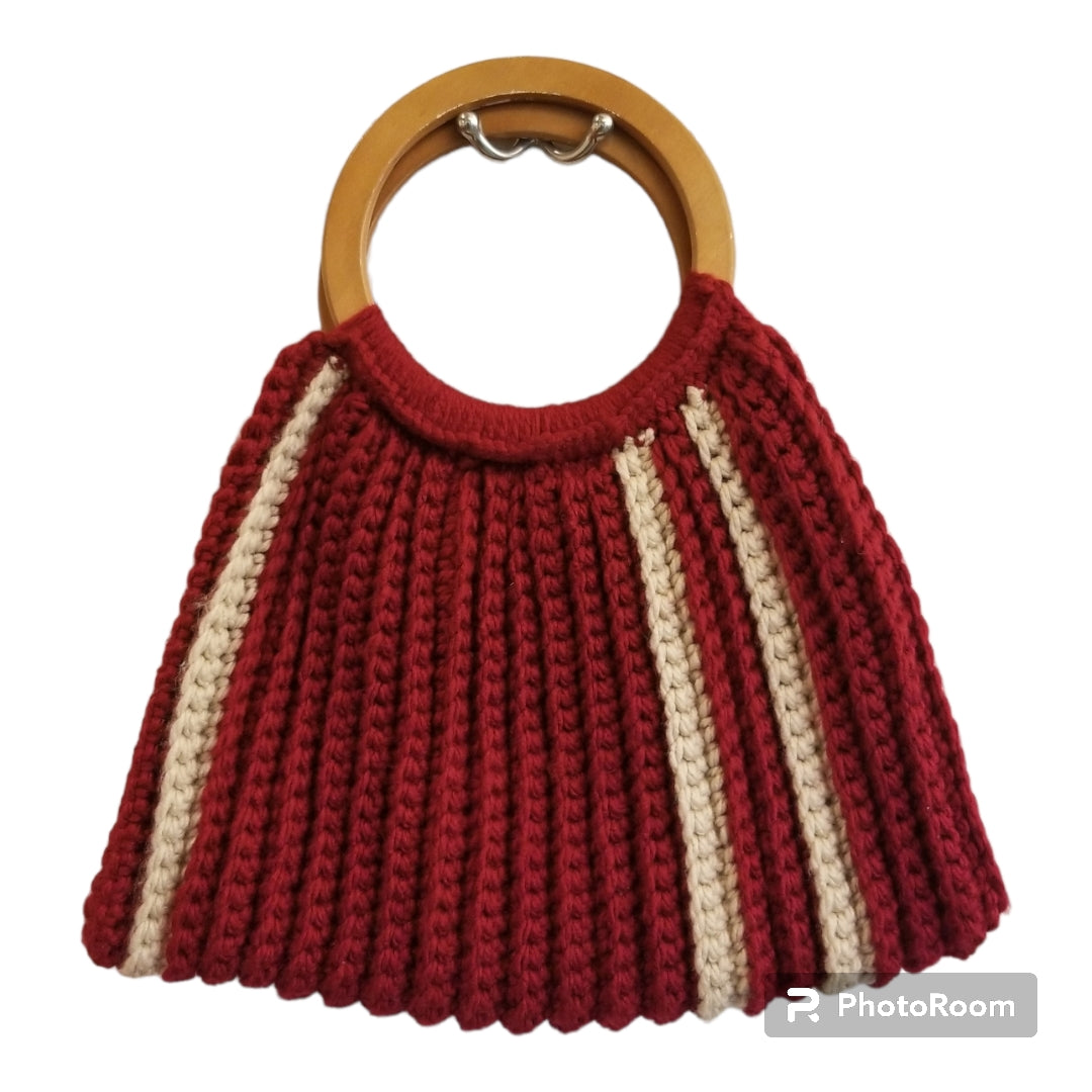 Ribbed Satchel