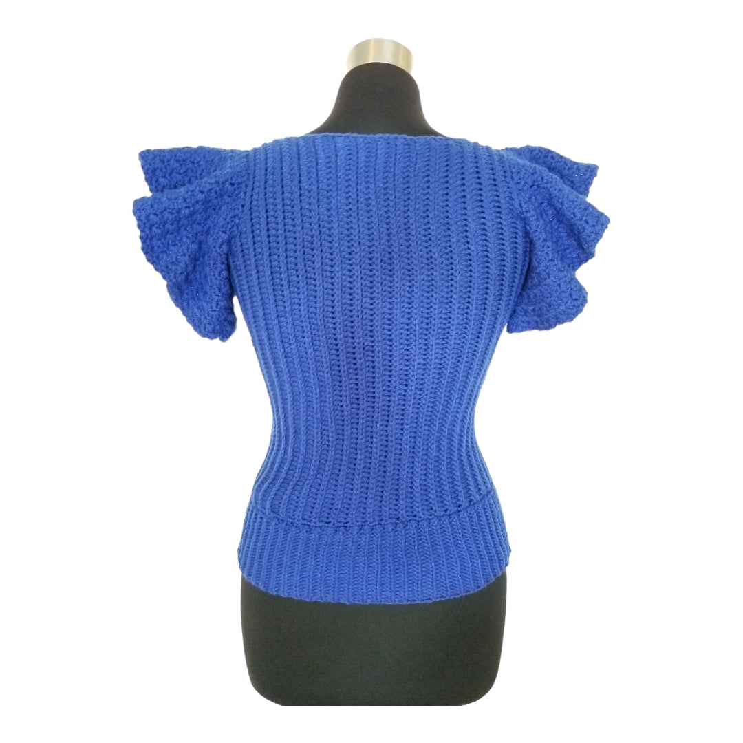 Ruffle Sleeve Top