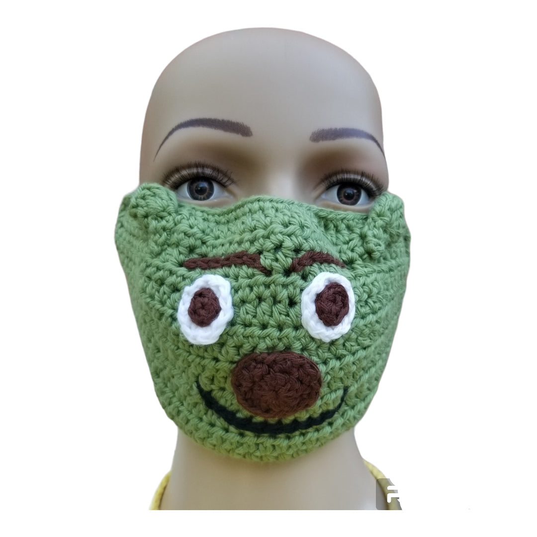 Green Monster Face Mask