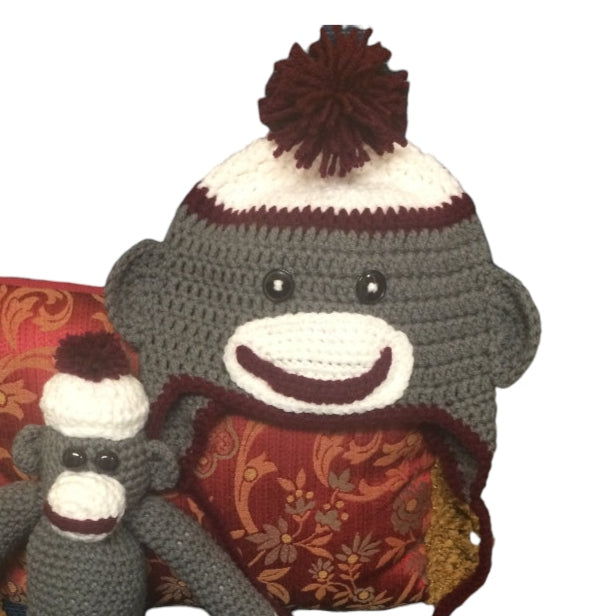 Sock Monkey Hat