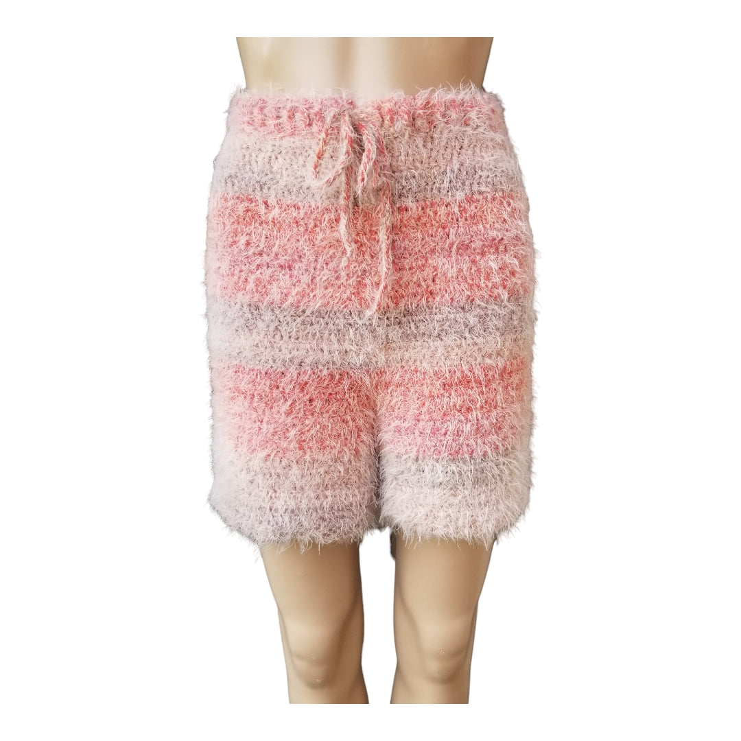 Velvety Crochet Shorts