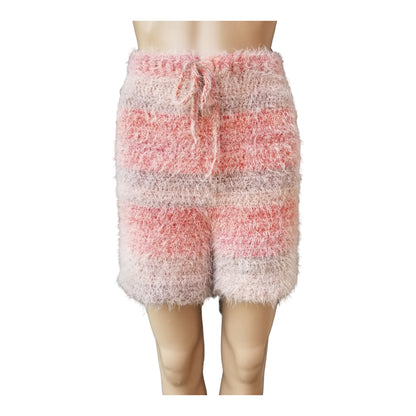 Velvety Crochet Shorts