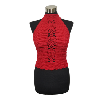 Vertical Pineapple Halter