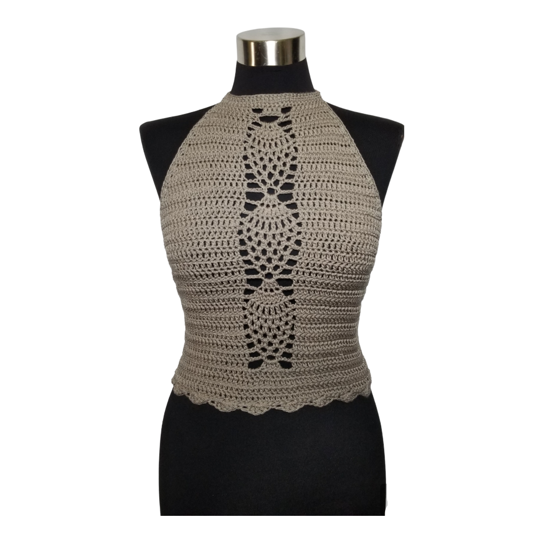 Vertical Pineapple Halter