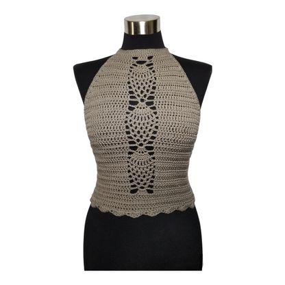 Vertical Pineapple Halter