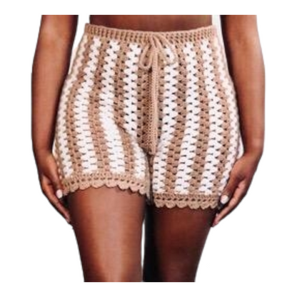 Vertical Geometric Shorts