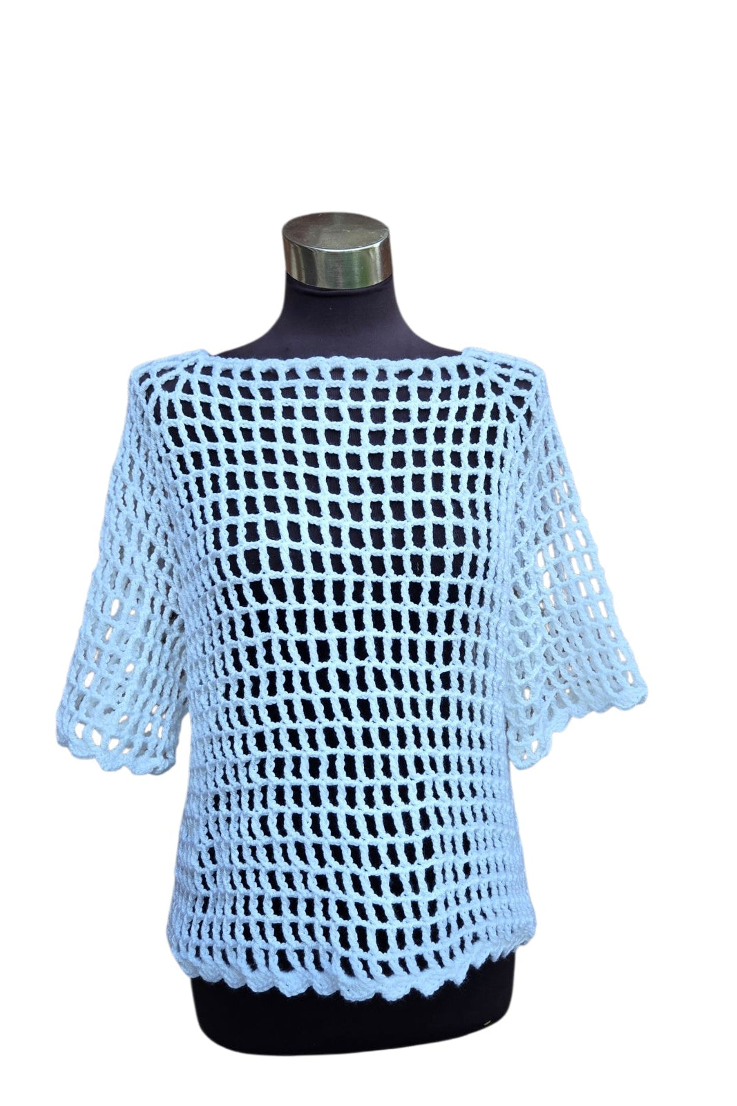 Scalloped Mesh Top